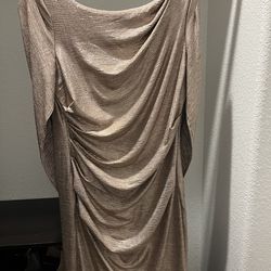 Rosegold glitter dress