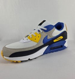 Nike Air Max 90 LA Rams Mens Size 11.5 Low Top Shoes II7587 100 Los Angeles New