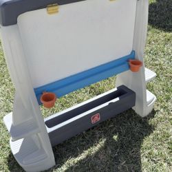 Step2 Jumbo Art Easel, Kids Activity Table, Double-Sided Art Board