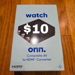 Composite AV to HDMI Converter