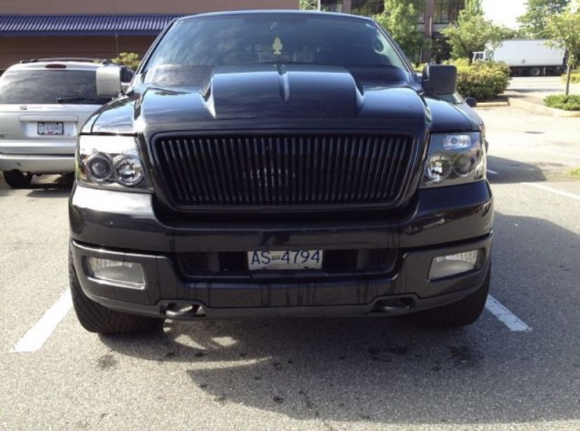 Metal Cowl Hood Ford F-150 F150 2004 2005 2006 2007 2008