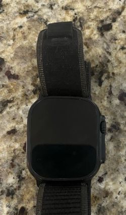Apple Watch Ultra 3 Black with Black sports band