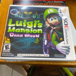 Luigis Mansion Dark Moon 3ds Game
