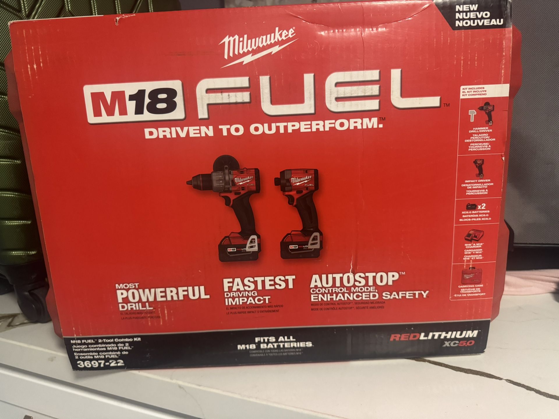 Milwaukee M18 Fuel 2 Tool Combo Kit