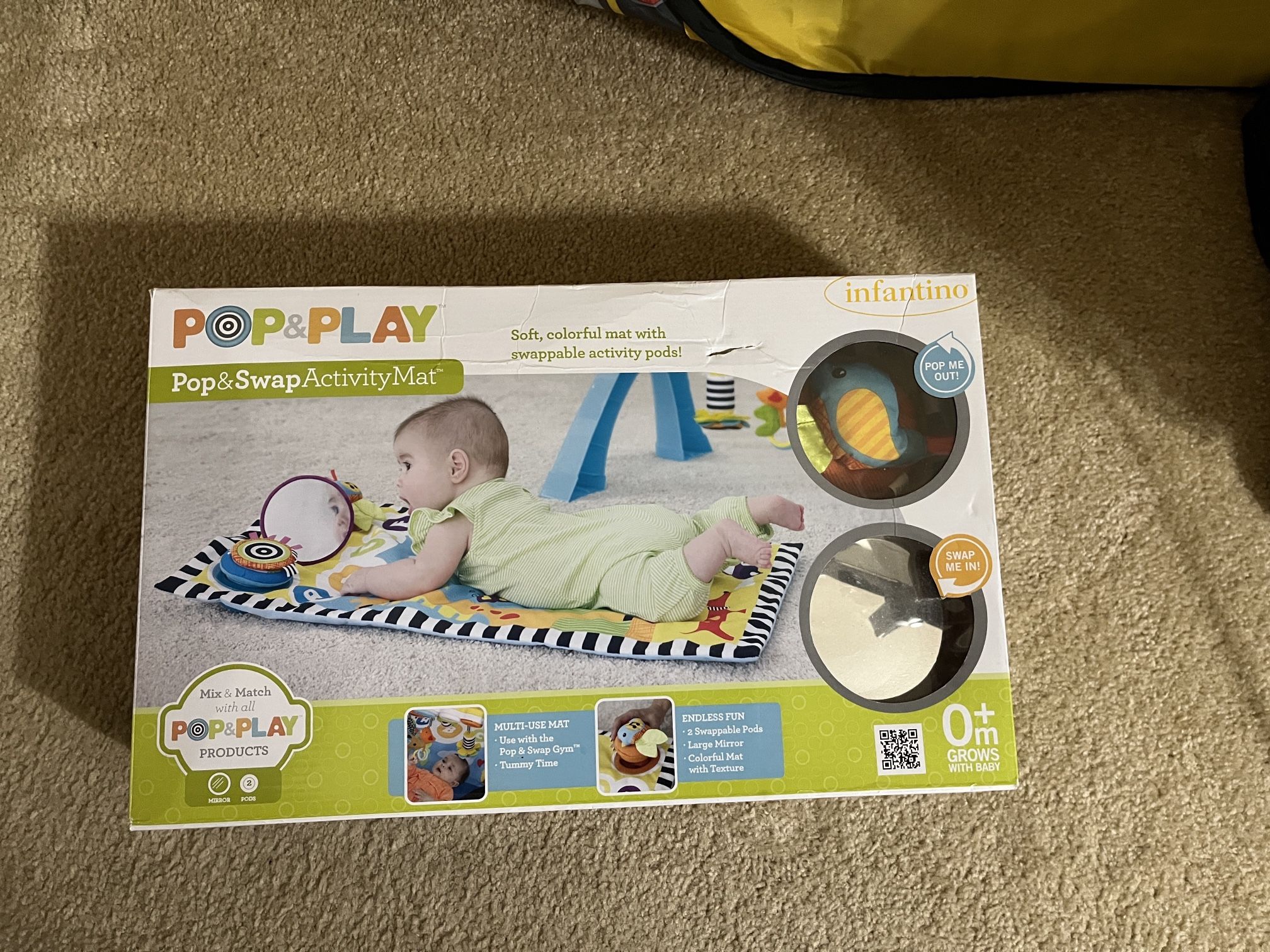 Infantino Pop Up And Play Activity Mat