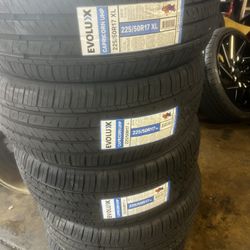 225/50/17 NEW Each $120 Mounted And Balanced Included 