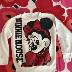 Minnie Mouse Sweater Vintage USA Small first Medium