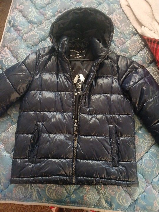 MK Navy Blue Puffer