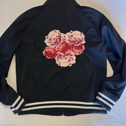 Guess Bomber Jacket w/ Embroidered detail, Size M