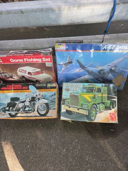 Models car motor bike truck or plane