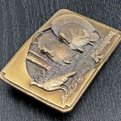 Vintage 1991 Remington Bergamot Belt Buckle 