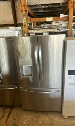 Stainless Steel Samsung 3-Door Fridge