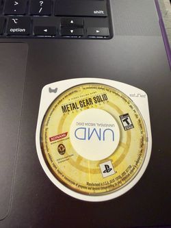 Metal Gear Solid Peace Walker PSP UMD