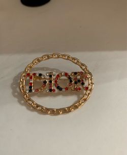Gold Plated Brooch