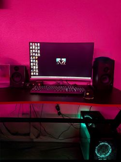 Gaming Pc and Monitor