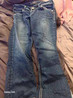 Womens size 30 (8/10) Silver brand suki style capris