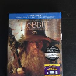 The hobbit (an unexpected journey) 3D blu ray