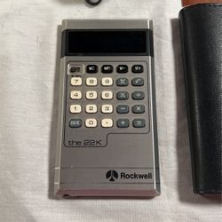 Rockwell International the 22K Electronic Calculator