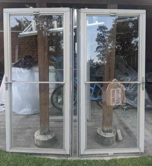 Andersen Storm Doors with Pull Down Screens