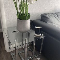 Coffee Table And Side Table 