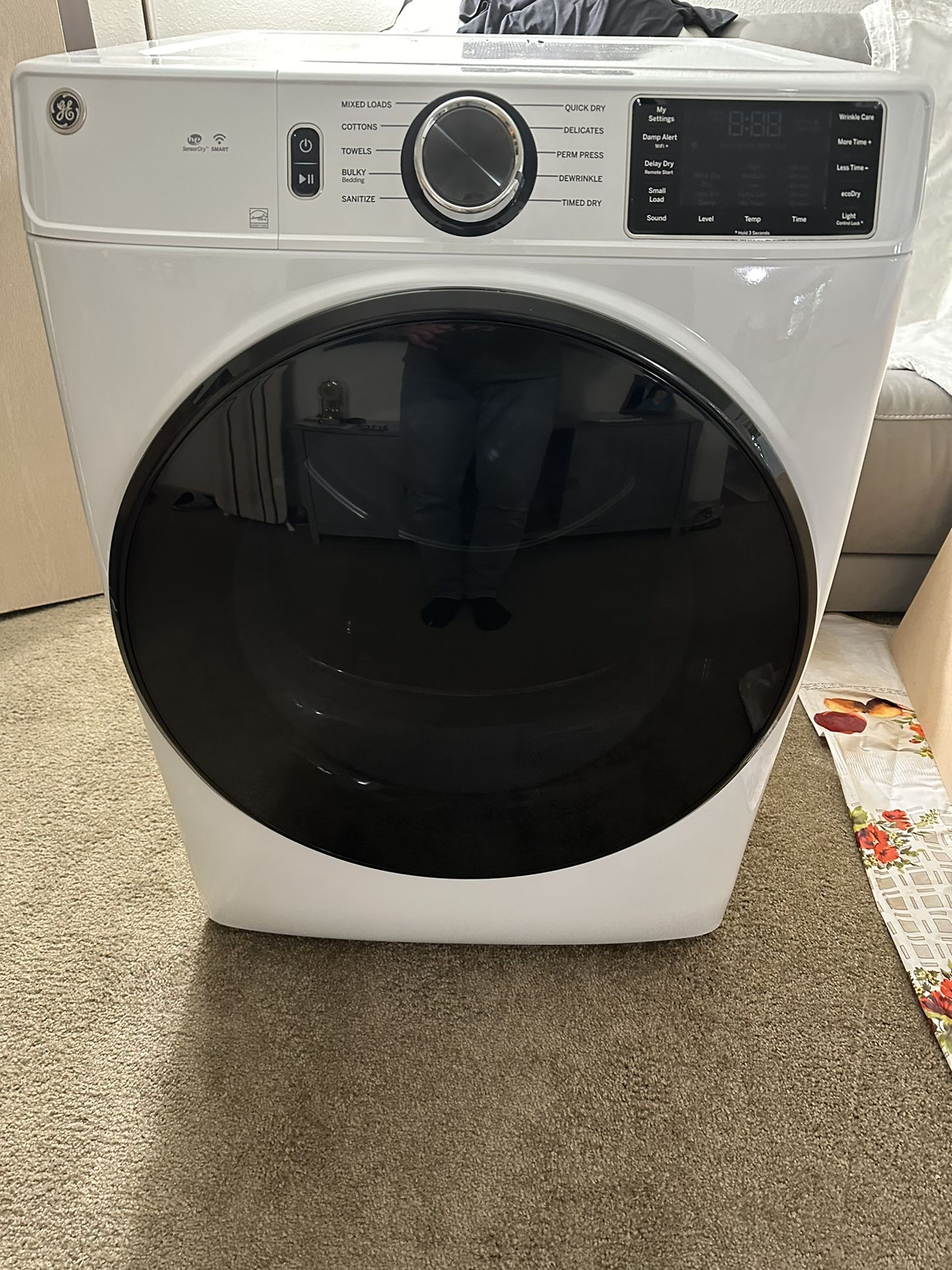 GE ,model-GFW550SSN4WW White