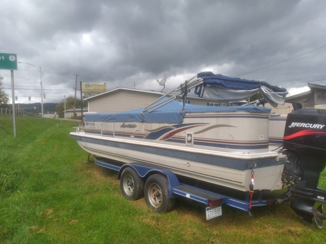 2002 Hurricane Fun Deck With 125 Hp Mercury Motor 