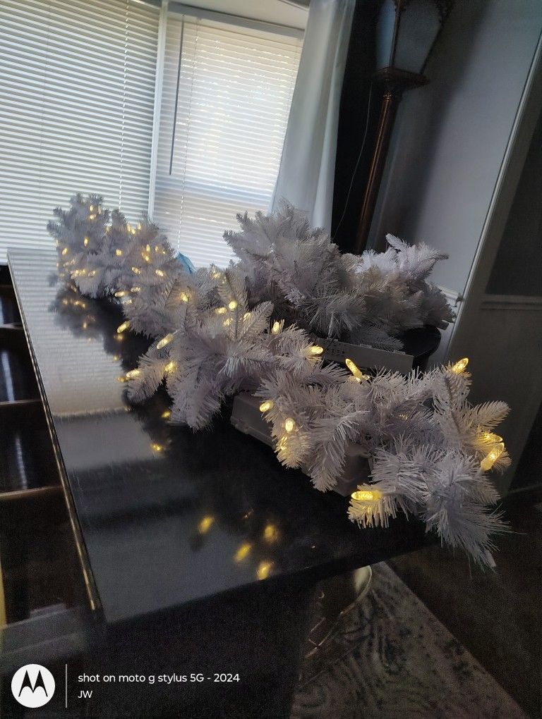 6' Bethlehem Lights Color Flip Garland