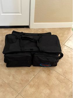 DJ carrying bag. Musician carrying bag.