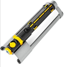 Oscillating Lawn Sprinkler, 3500 sq ft at 80 PSI - Heavy Duty Metal Base Garden water Sprinkler