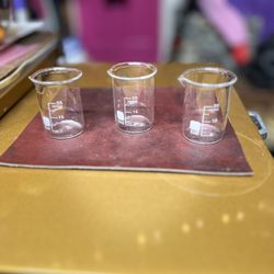 Glass Beaker Vial Shot Glass Test Tube 25ml