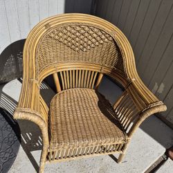 Vintage Wicker Chair 