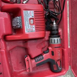 Milwaukee V28 Hammer Drill, Just Needs Battery