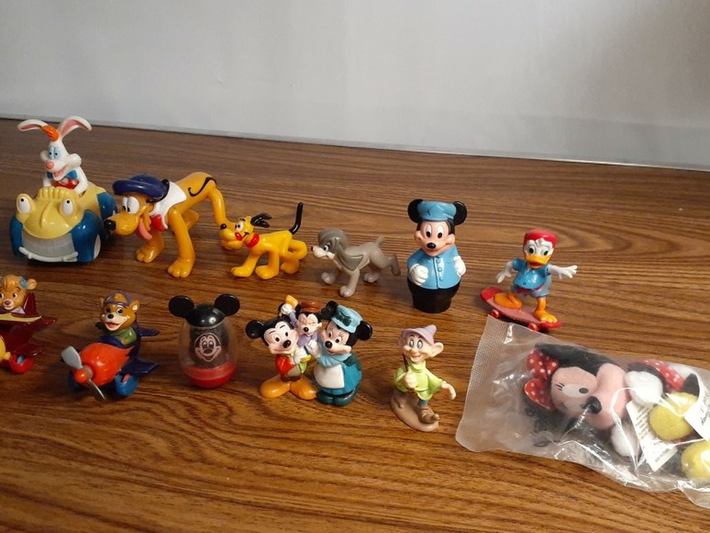 Vintage Disney Character Figurines From The 1970's - 1990's -$3 Each