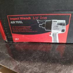 New Ingersoll Rand.  Pneumatic Impact Wrench 3/4" Drive