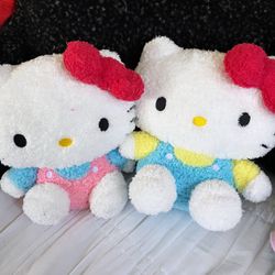 Cute Duo Hello Kitty Plushy