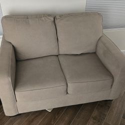 Sleeper sofa couch Loveseat with pull out matress
