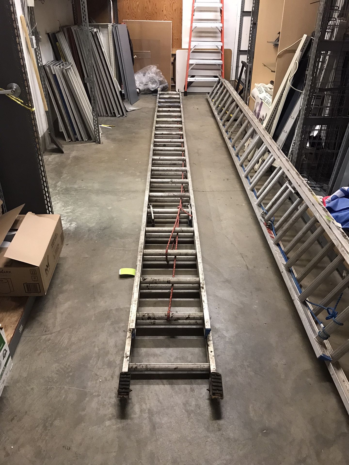 Werner 40’ Extended Aluminum Ladder