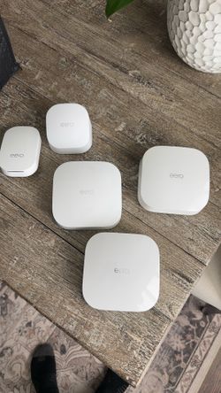Eero pro6,beacon and extender