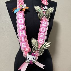 Graduation Leis.  Any Colors. 