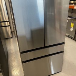 Stainless Steel 4-Door French Door Refrigerator - 23 Cu. Ft.