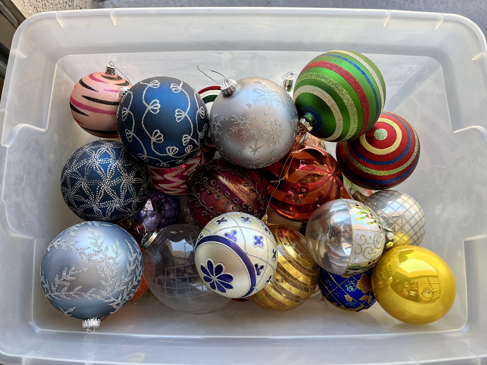 Large Christmas Ornaments