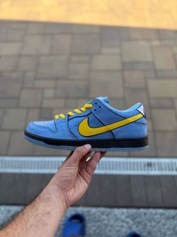 Powerpuff Girls Bubbles Nike SB Dunk Low size 11.5