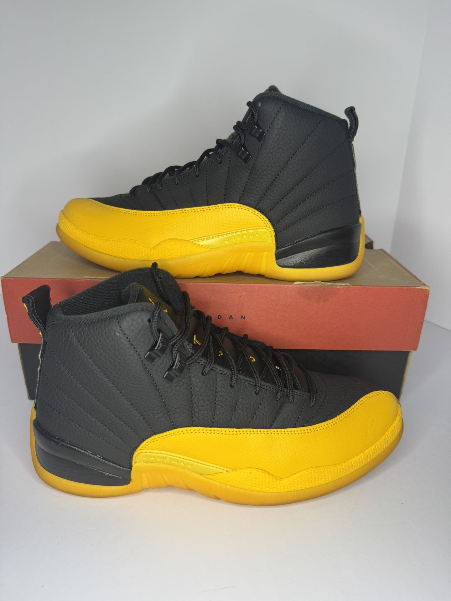 Jordan 12 “University Gold” 💛 — Size 10.5 👟 — Lightly Worn ✨ — OG Box 📦