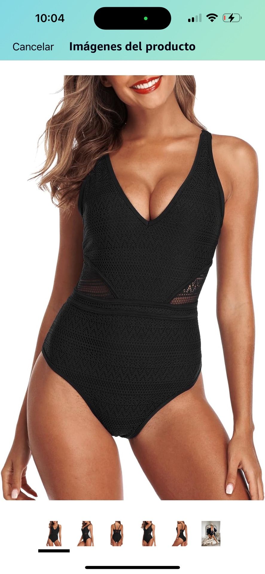 sociala crochet one piece bathing suits women plunge v