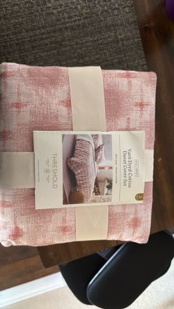 Duvet cover set . Bedding full/queen