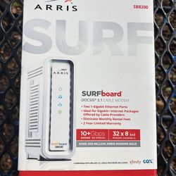 🖥️ Arris SURFboard SB8200 DOCSIS 3.1 Cable Modem