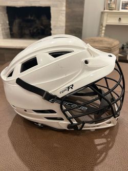 Lightly Used Cascade CPV-R Lacrosse Helmet White