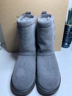 New grey waterproof UGGs size 6