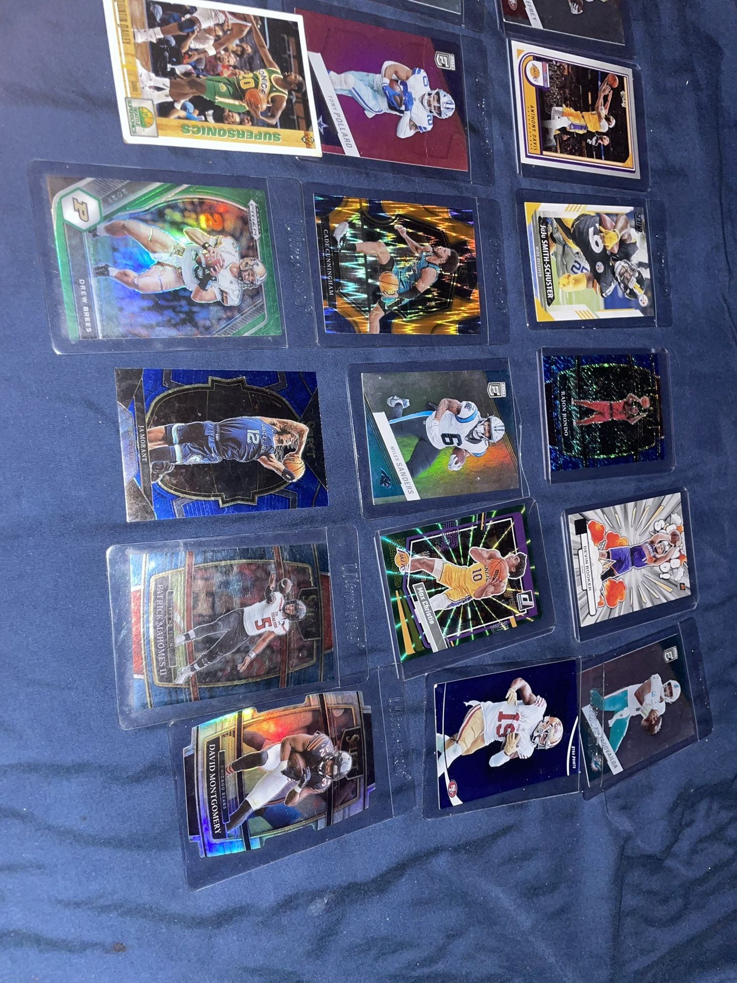 Baseball And Football Cards
