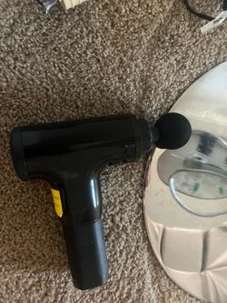 Black Percussion Massage Gun